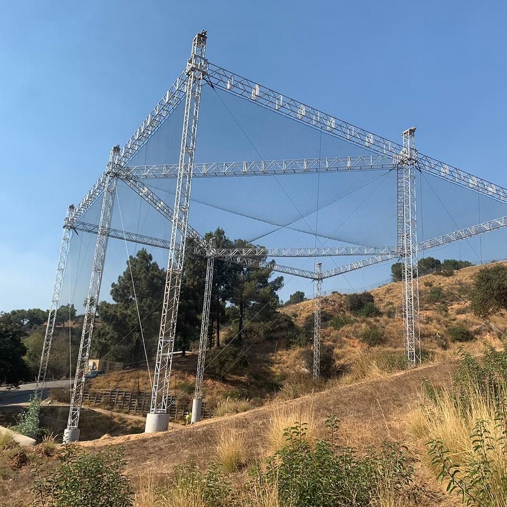 NASA Jet Propulsion Laboratory Netted Drone Enclosure