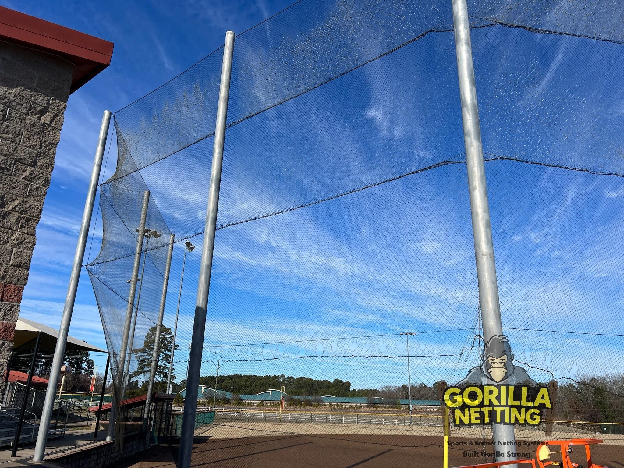 Stepping Up To The Plate: Heber Springs Sports Complex Replaces Backstop Netting System