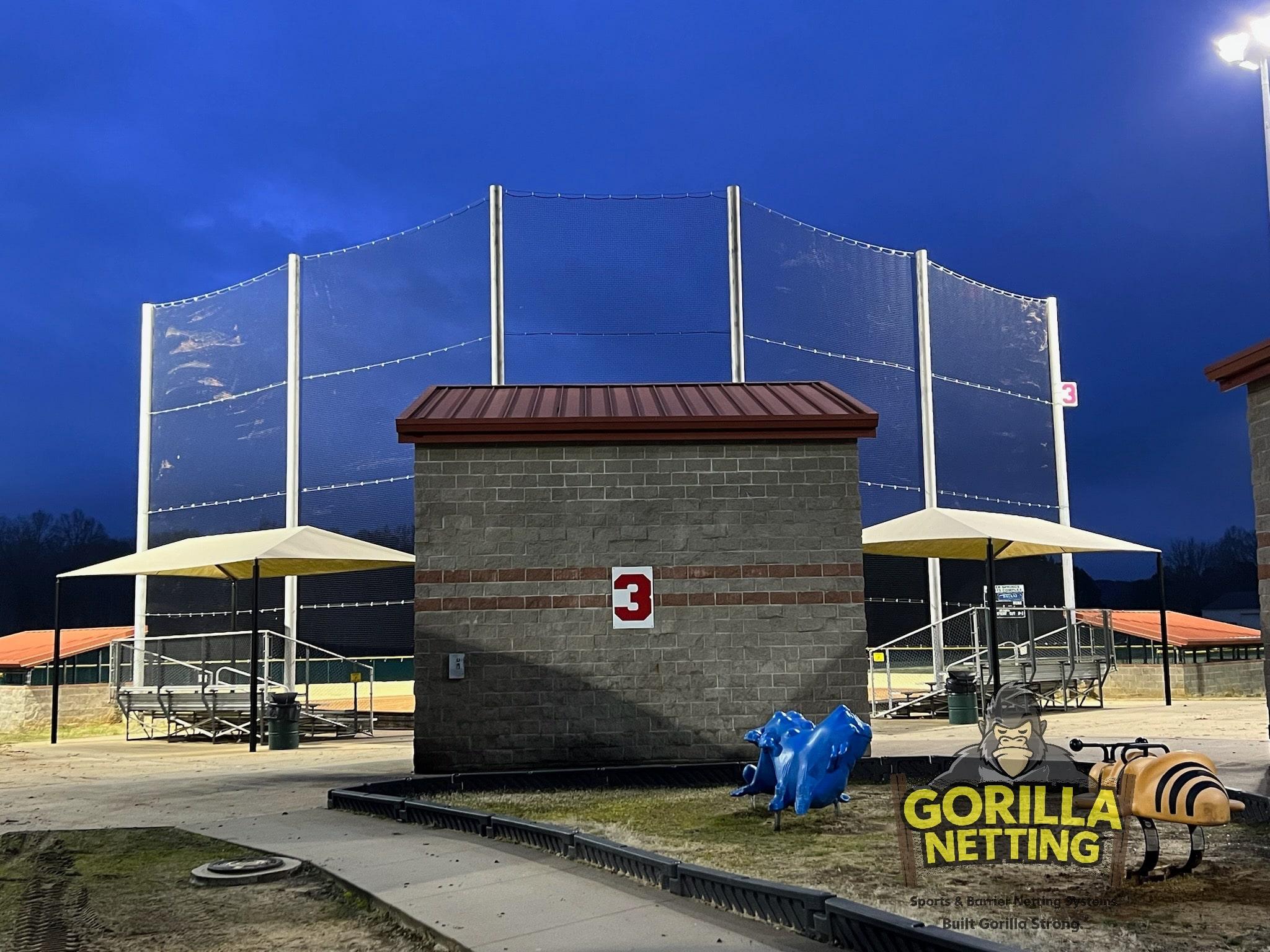 Stepping Up To The Plate: Heber Springs Sports Complex Replaces Backstop Netting System