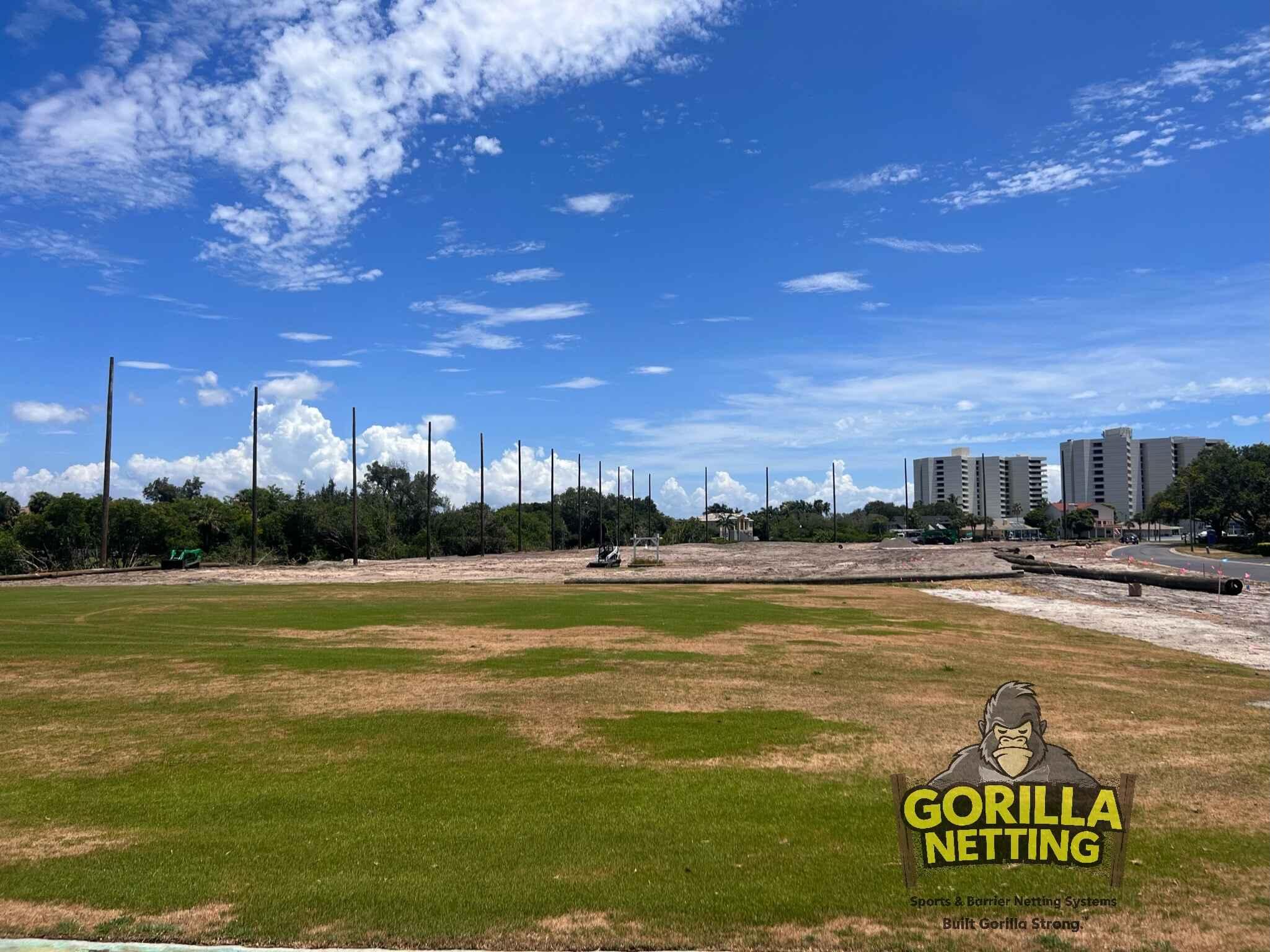 Pasadena Yacht & Country Club Enhances Their Driving Range With A New Netting System