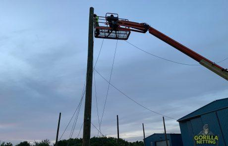 FIU Wall Of Wind Netted Debris Containment Enclosuree
