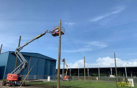 FIU Wall Of Wind Netted Debris Containment Enclosure
