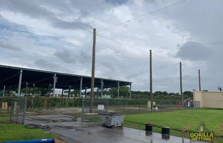 FIU Wall Of Wind Netted Debris Containment Enclosure