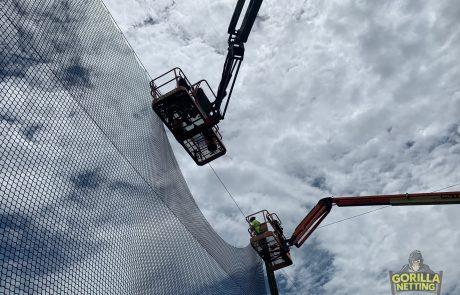 FIU Wall Of Wind Netted Debris Containment Enclosure