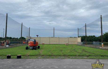 FIU Wall Of Wind Netted Debris Containment Enclosure
