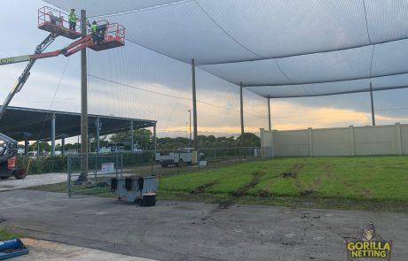 FIU Wall Of Wind Netted Debris Containment Enclosure