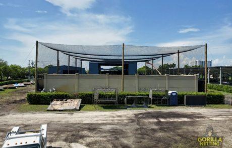 FIU Wall Of Wind Netted Debris Containment Enclosure