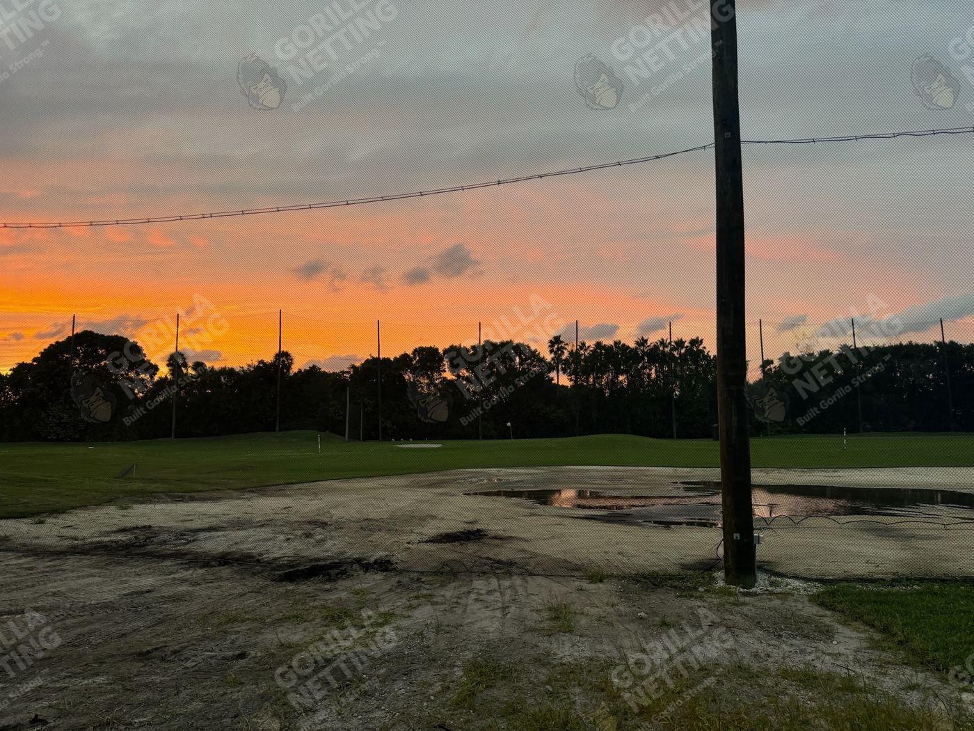 Driving Range Netting Installation at Ocean Reef Club