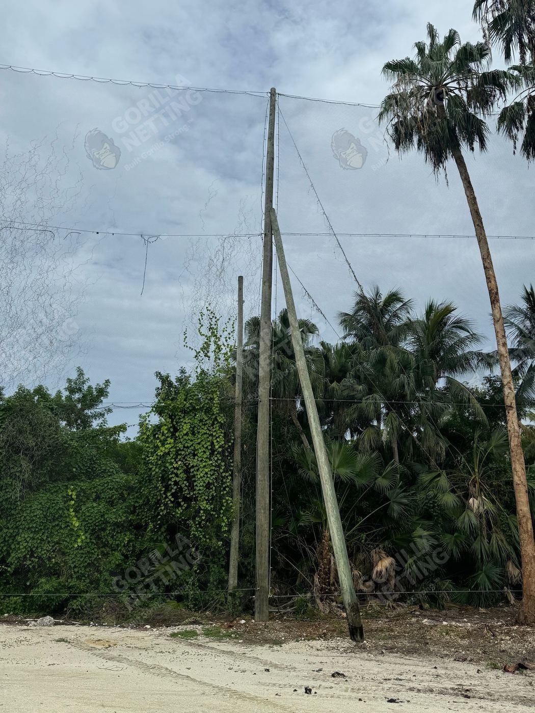 Driving Range Netting Installation at Ocean Reef Club