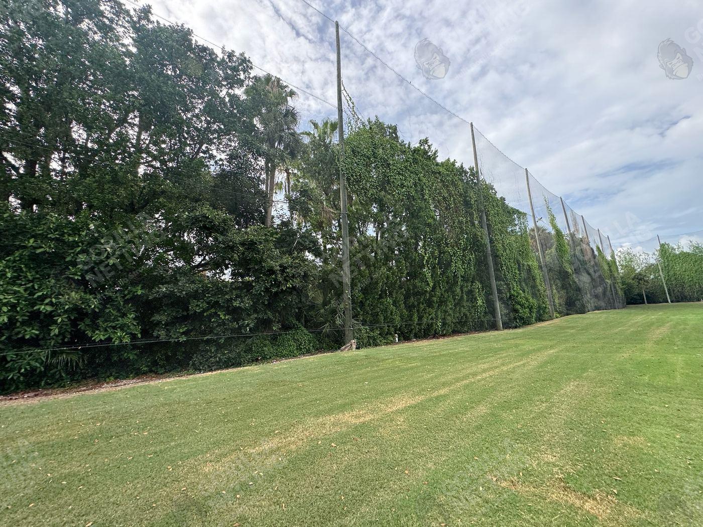 Driving Range Netting Installation at Ocean Reef Club