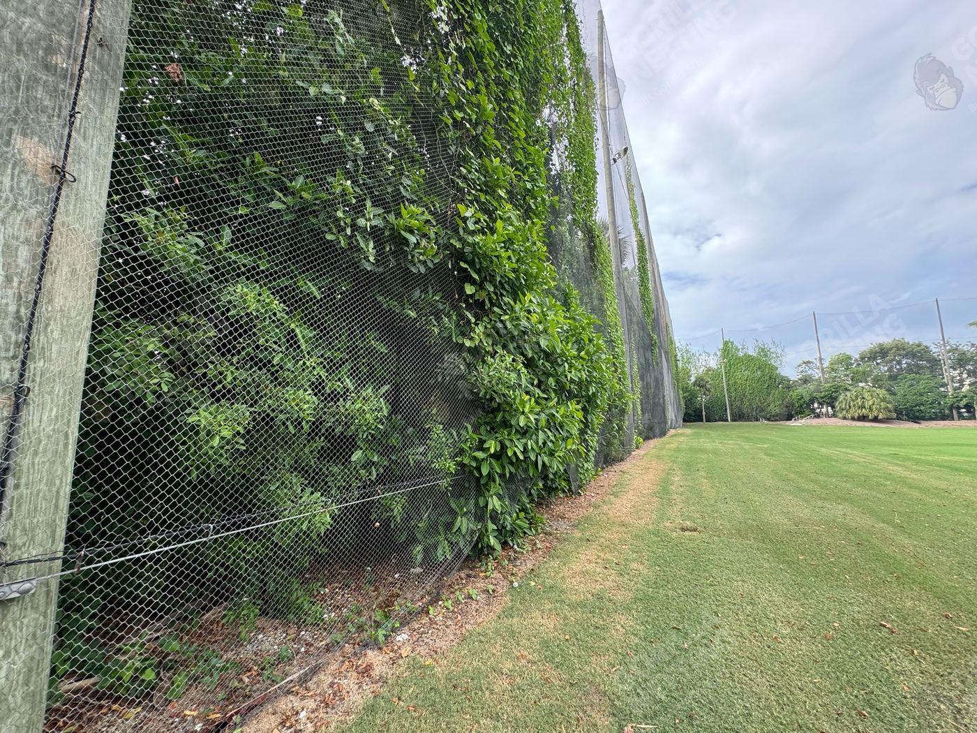 Driving Range Netting Installation at Ocean Reef Club