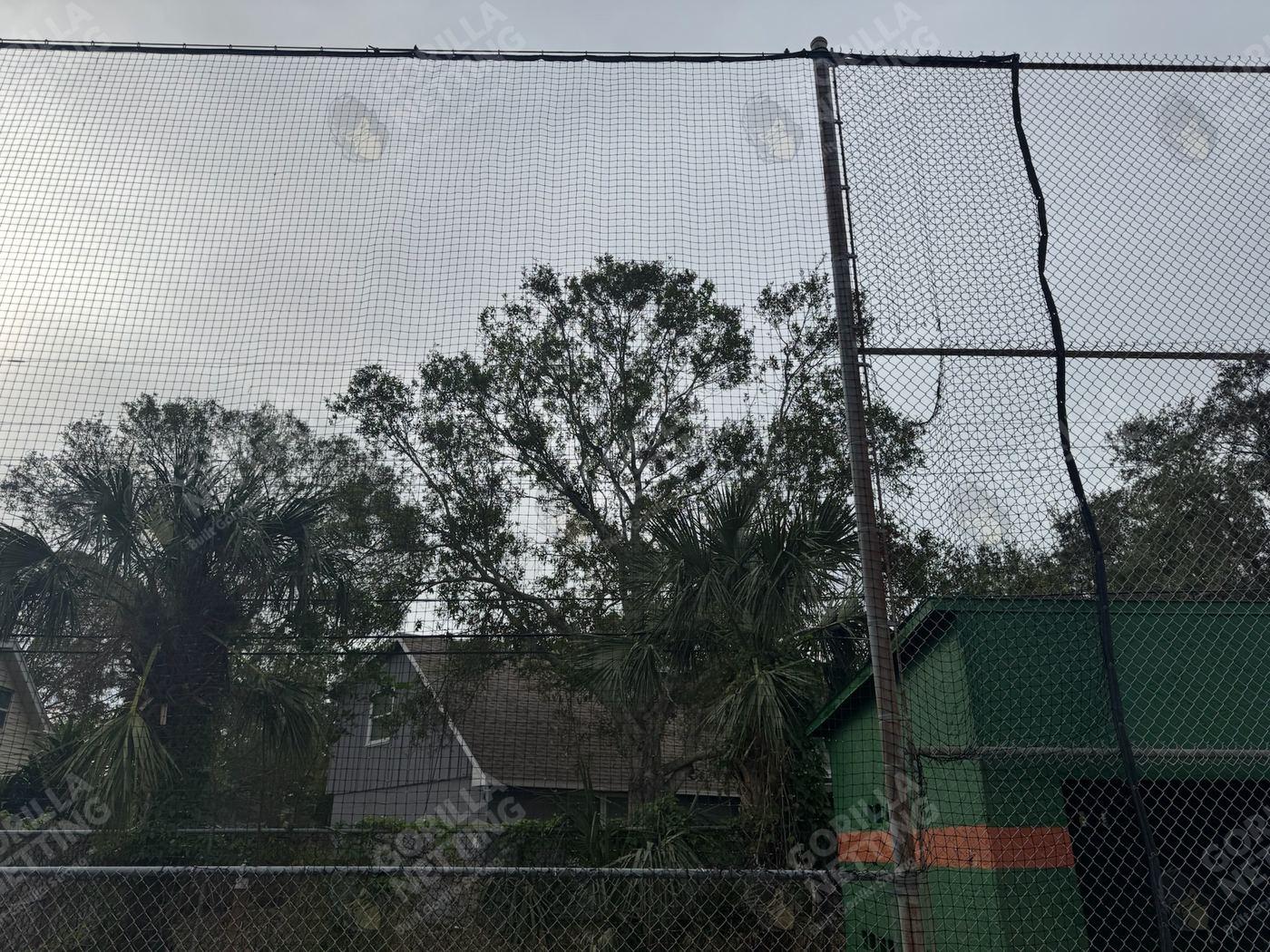 Dugout Netting Installation at Seminole High School