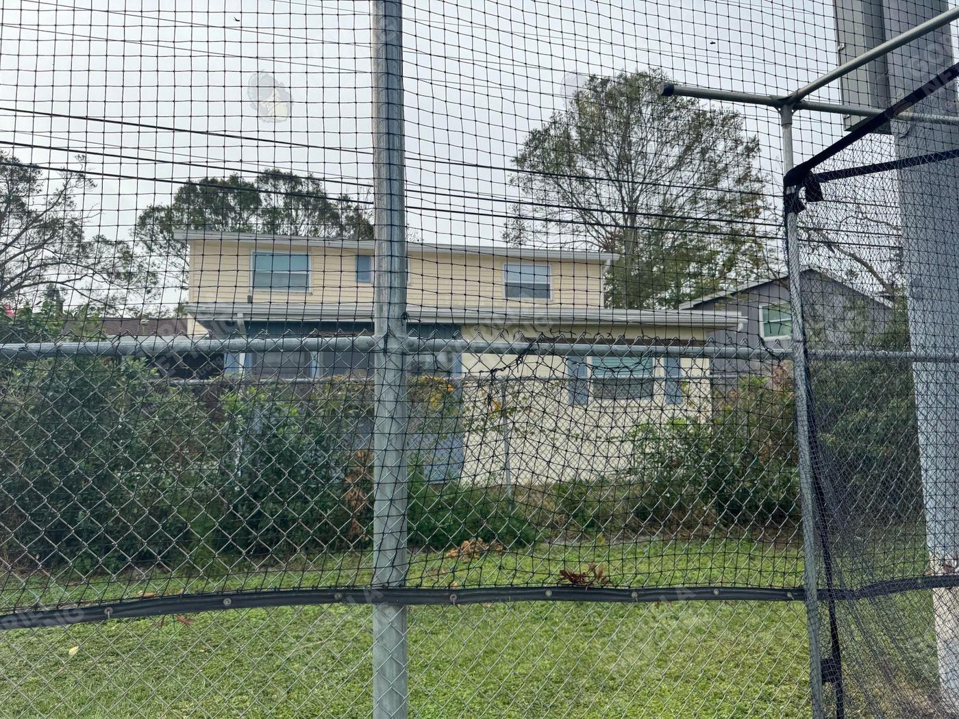 Dugout Netting Installation at Seminole High School