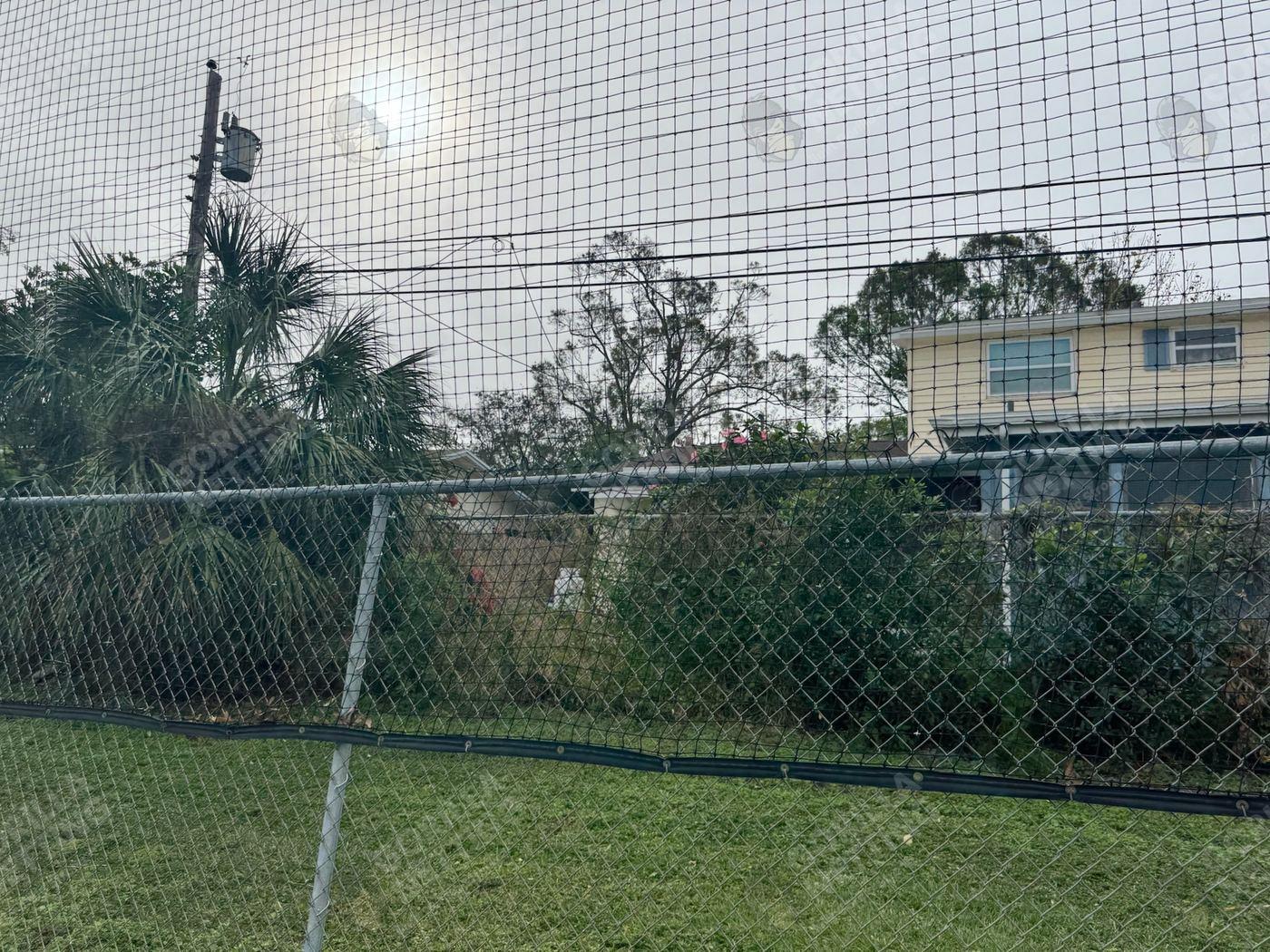 Dugout Netting Installation at Seminole High School