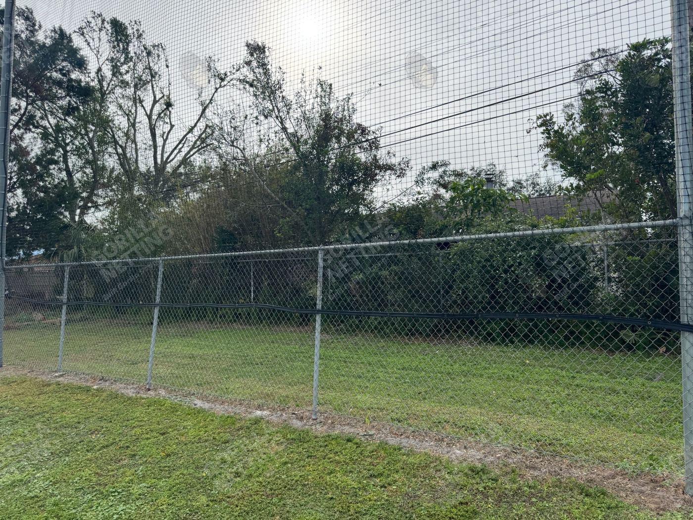 Dugout Netting Installation at Seminole High School
