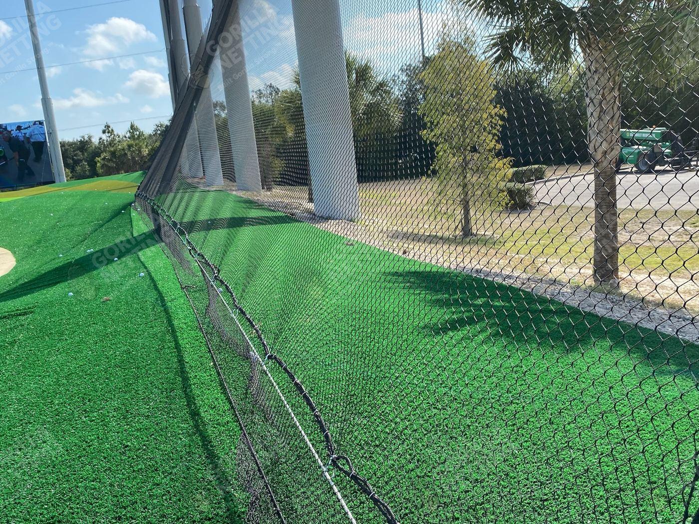 Netting Replacement & Pole Painting at Topgolf Tampa
