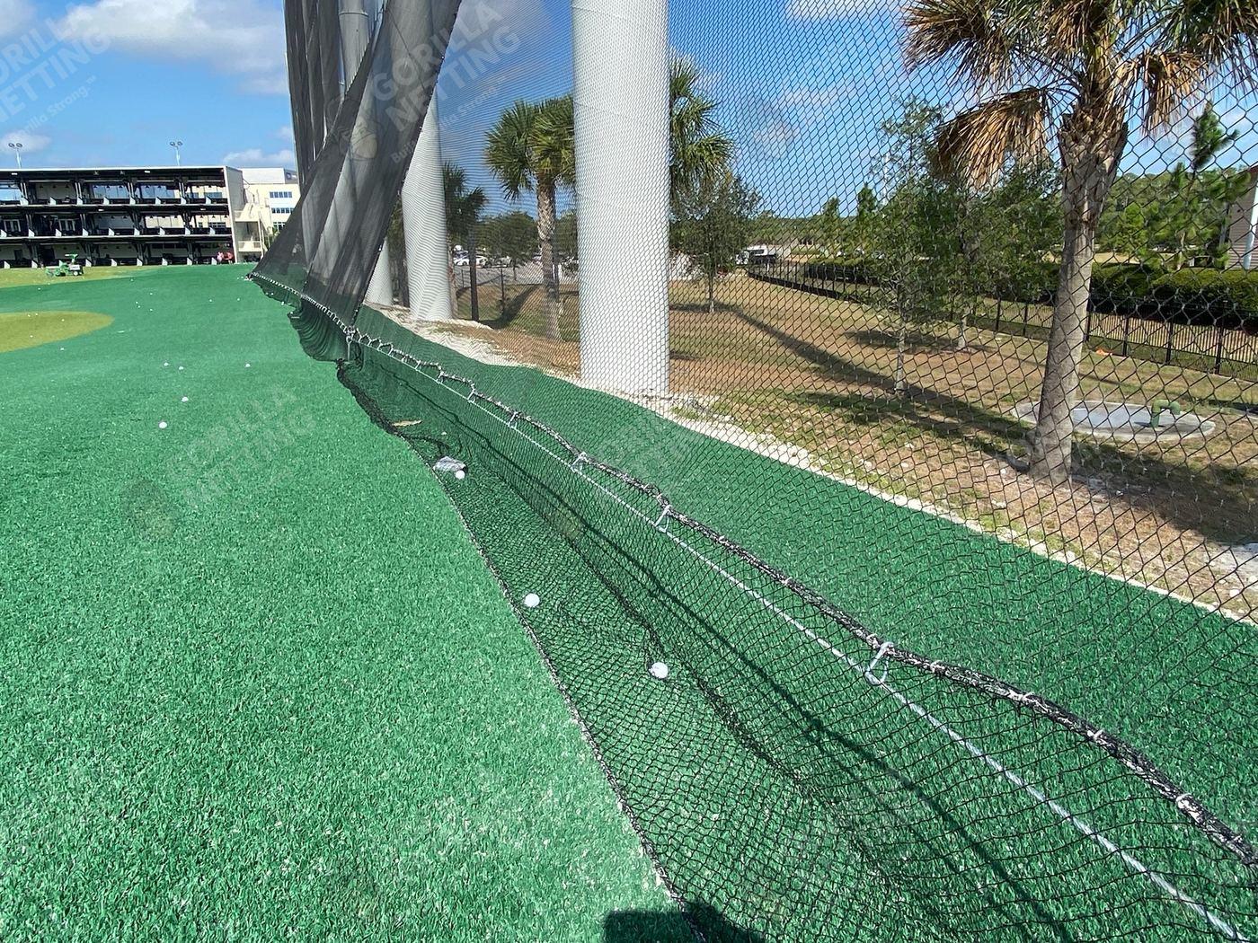 Netting Replacement & Pole Painting at Topgolf Tampa