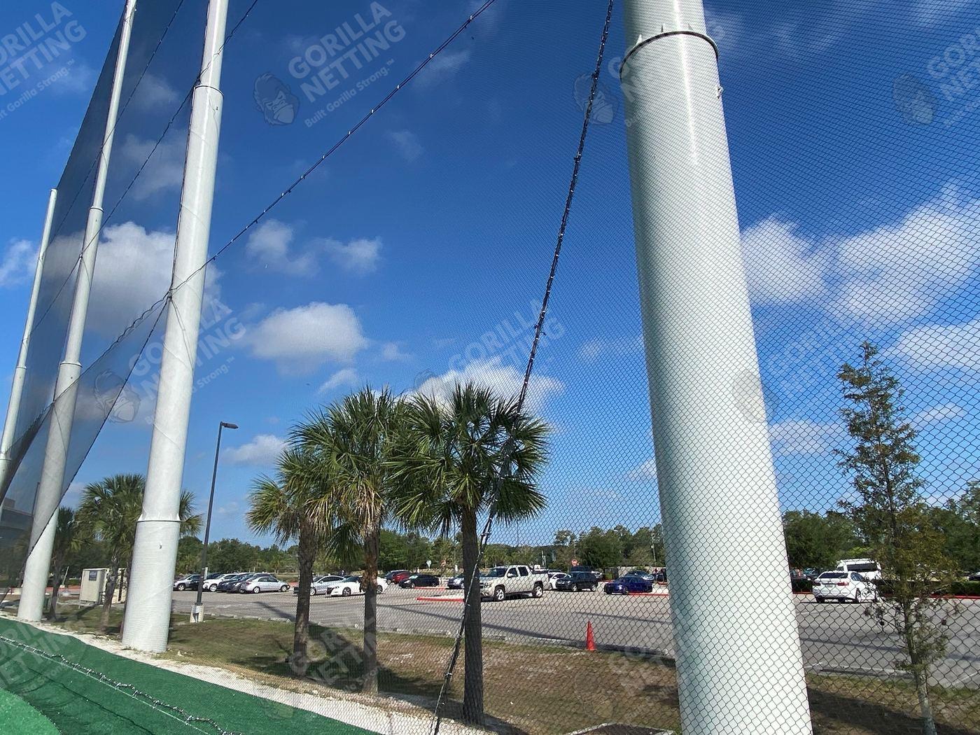 Netting Replacement & Pole Painting at Topgolf Tampa