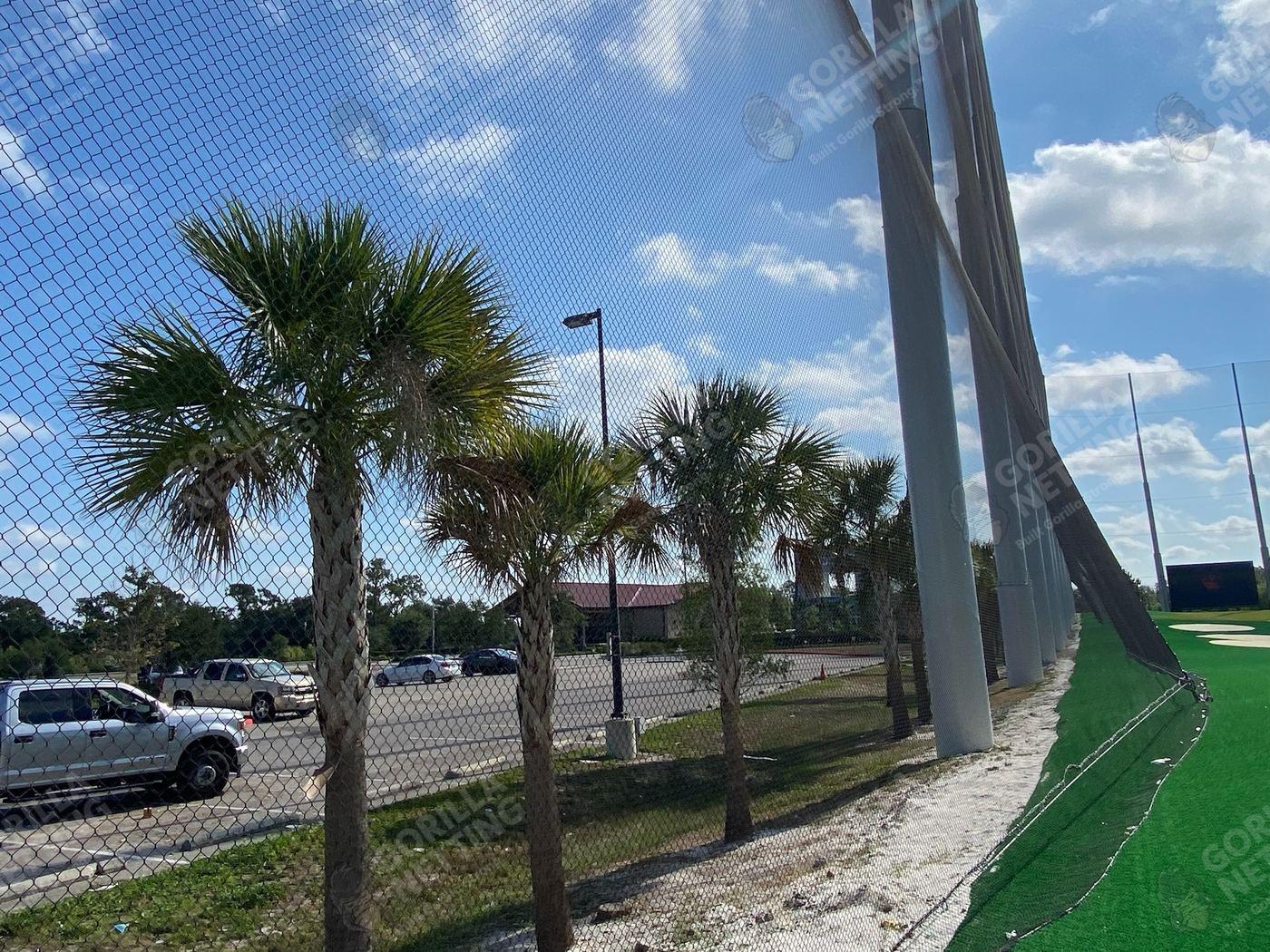 Netting Replacement & Pole Painting at Topgolf Tampa