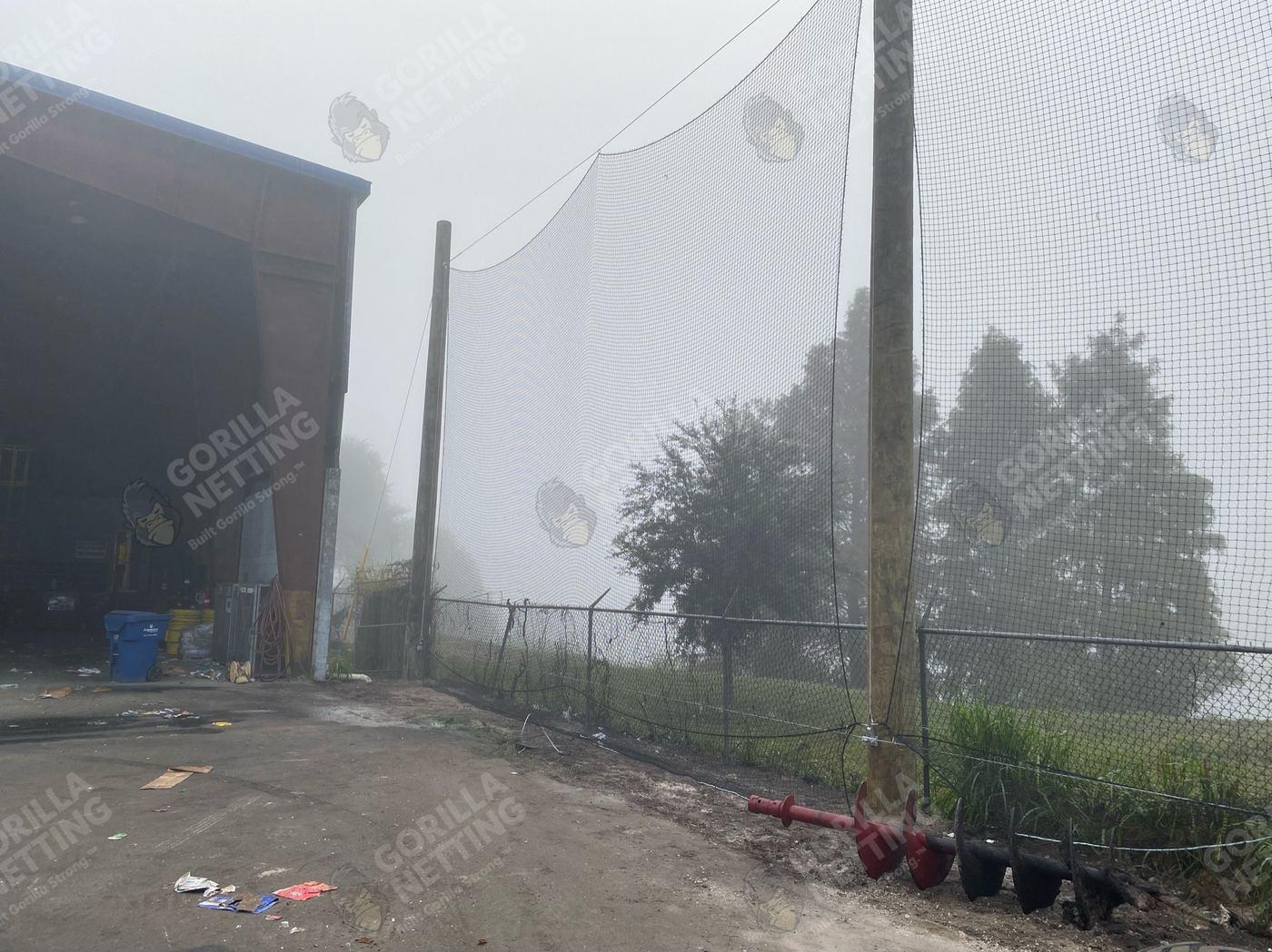 Barrier Netting Installation for Waste Connections