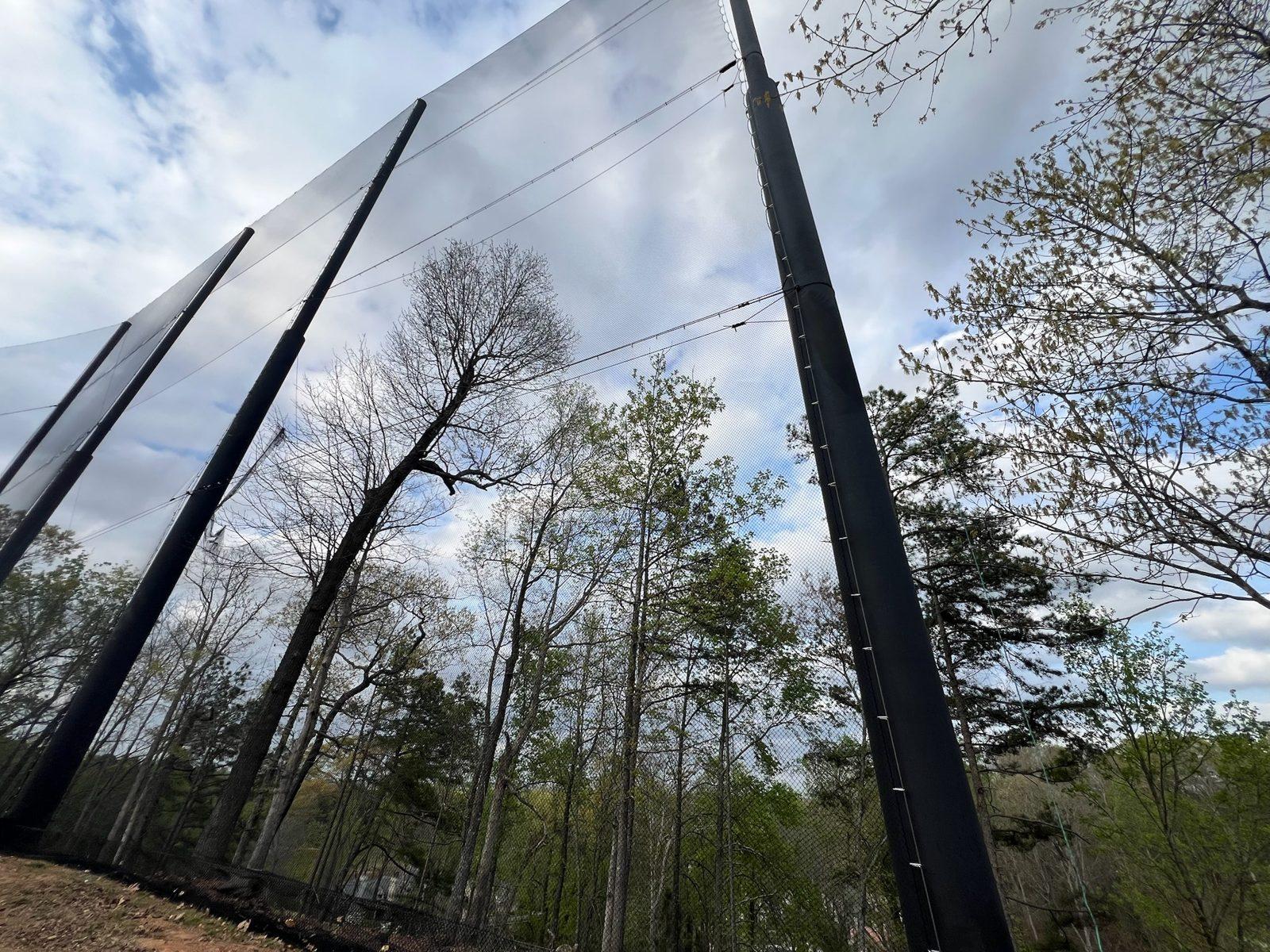 Driving Range Netting Panel Replacement at Dunwoody Country Club