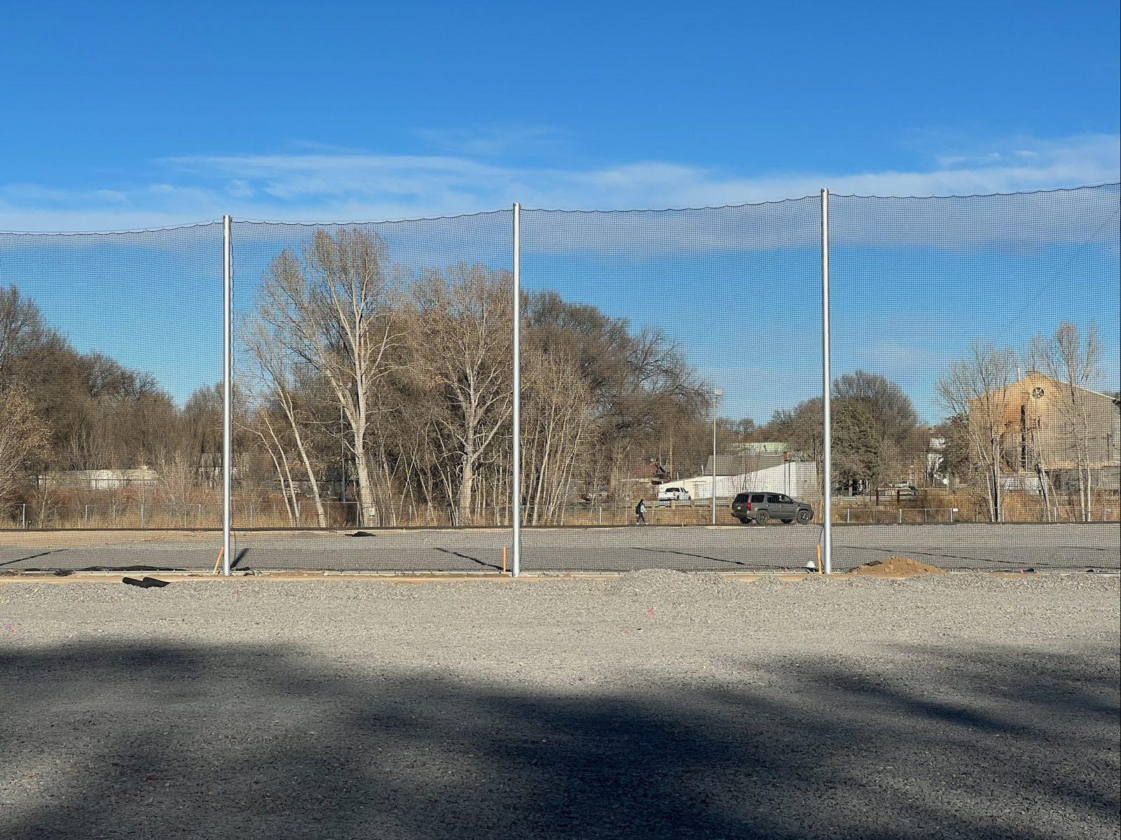 Perimeter Netting at West Las Vegas Middle School