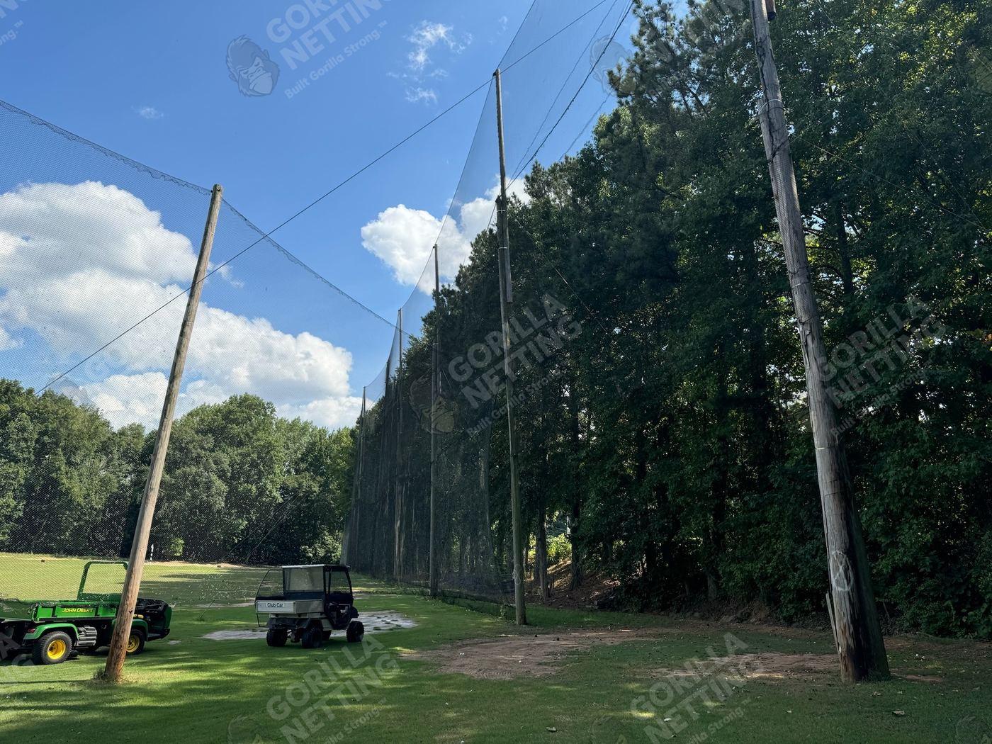 Driving Range Netting Replacement at Deer Valley Golf Range
