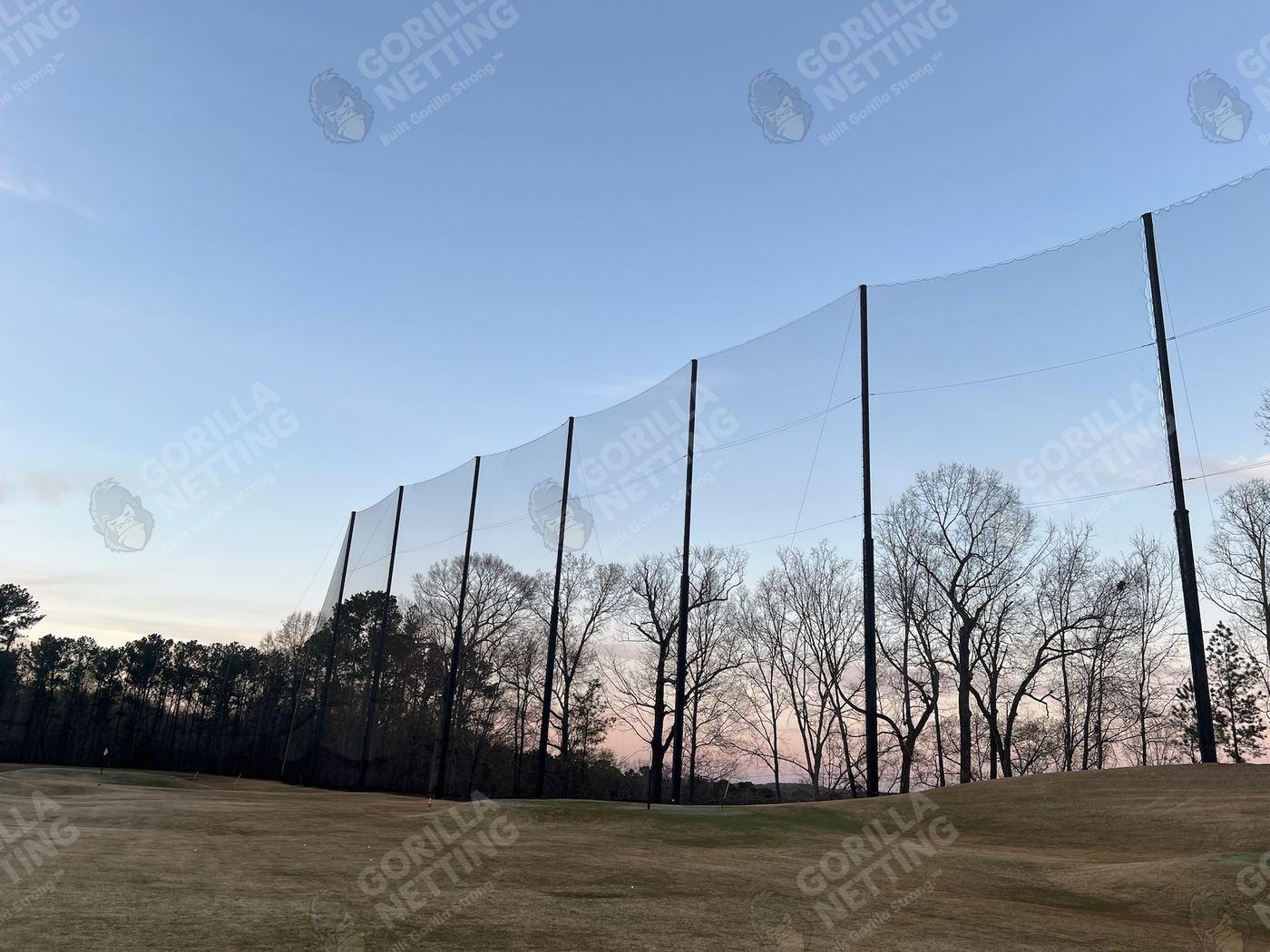 Driving Range Netting Panel Replacement at Dunwoody Country Club