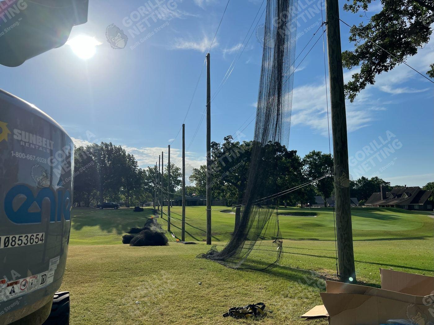 Driving Range Netting Replacement at Hillcrest Country Club
