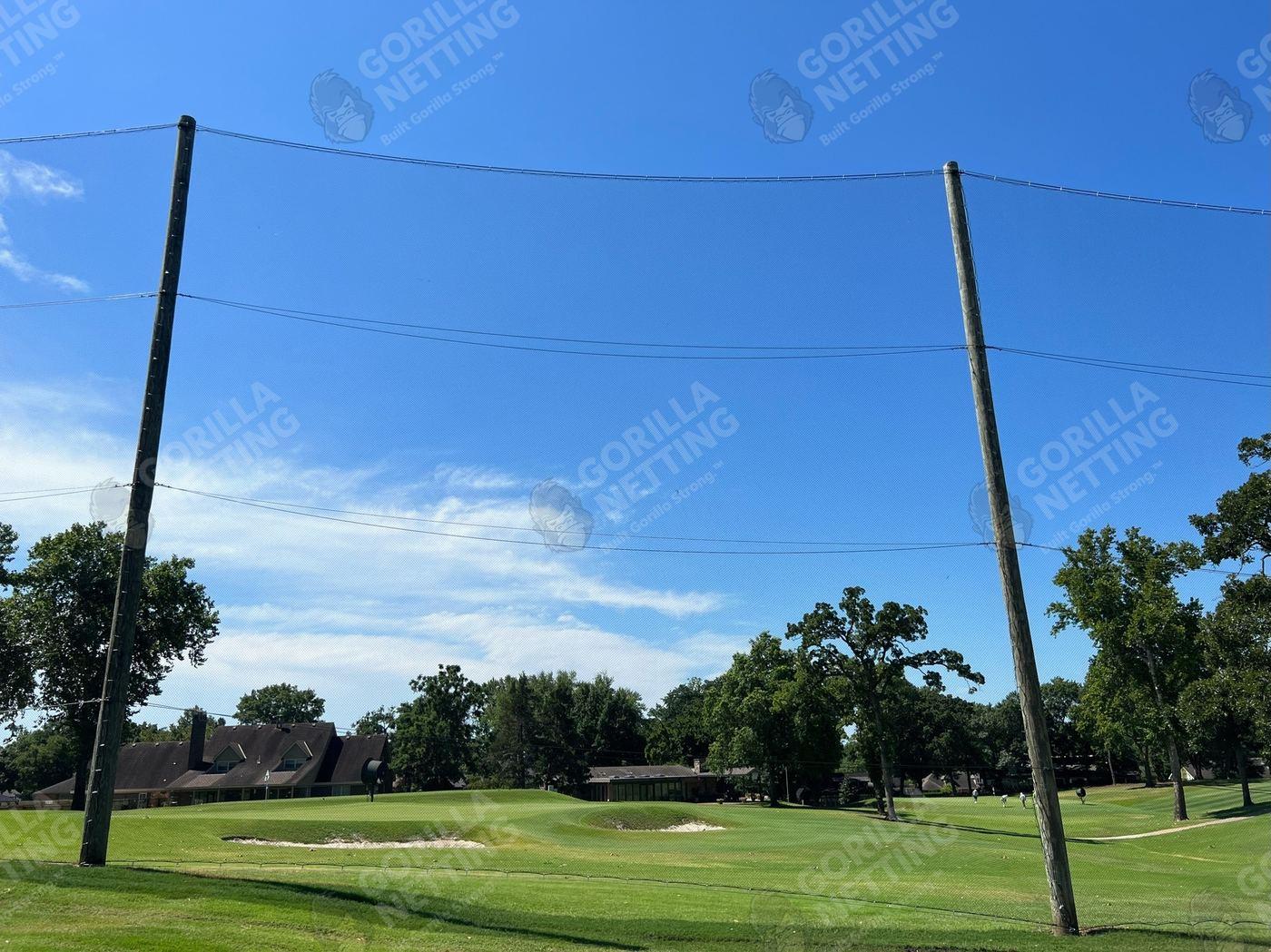 Driving Range Netting Replacement at Hillcrest Country Club