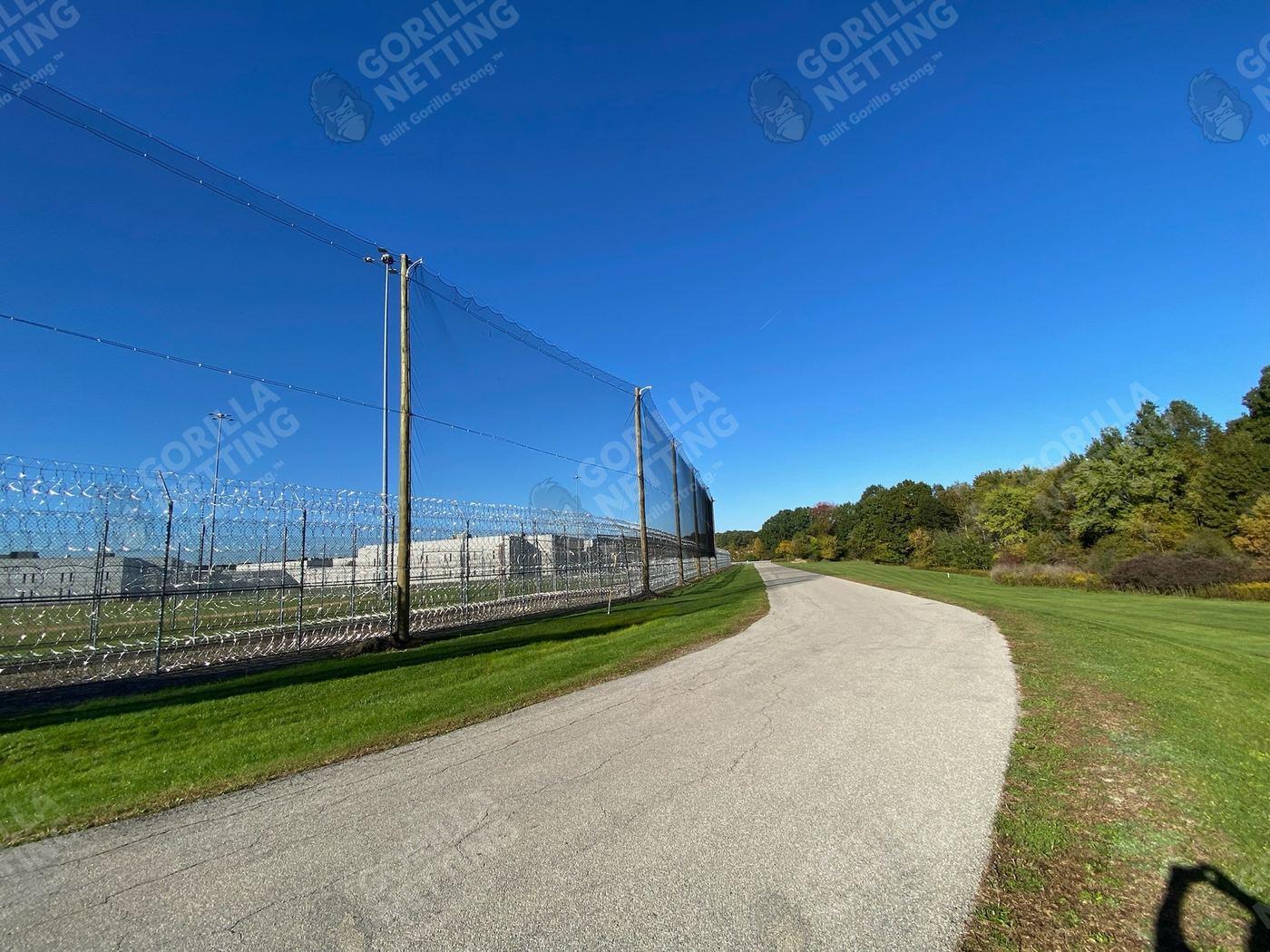 Perimeter Security Netting at Northeast Ohio Correctional Center