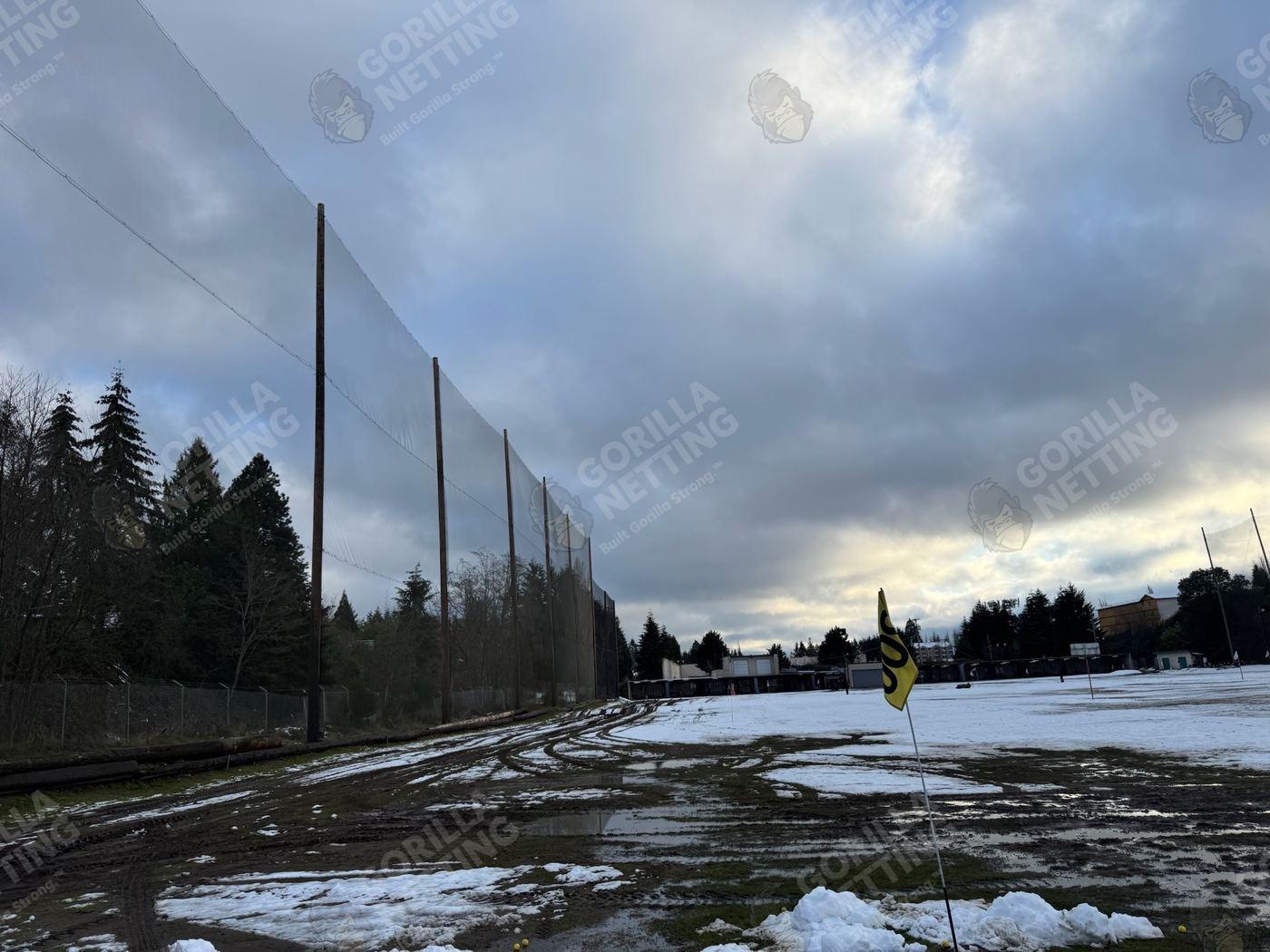 Pole Replacement & Netting Installation at Puetz Driving Range