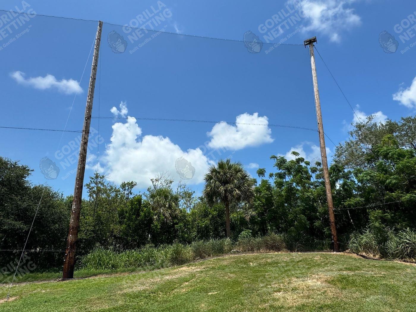 Driving Range Netting Panel Replacement at Stirling Park