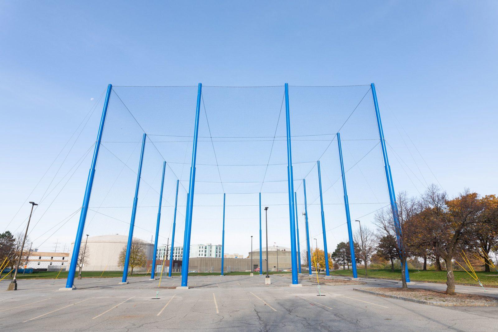 The State University of New York at Buffalo “SUNY University at Buffalo” Netted Drone Enclosure
