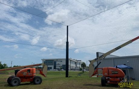 Netted Drone Enclosure at Embry-Riddle Aeronautical University