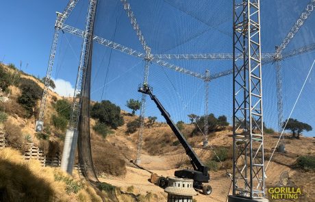 Gorilla Netting NASA Drone Enclosure in California