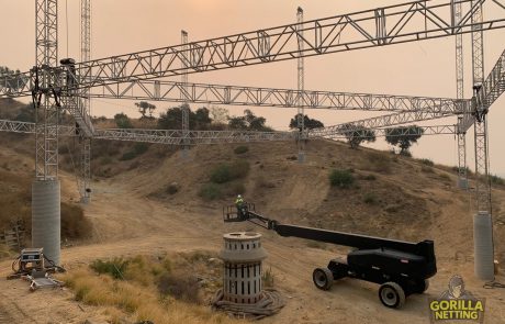 Gorilla Netting NASA Drone Enclosure in California