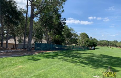 Golf net for Timber Pines Community Association