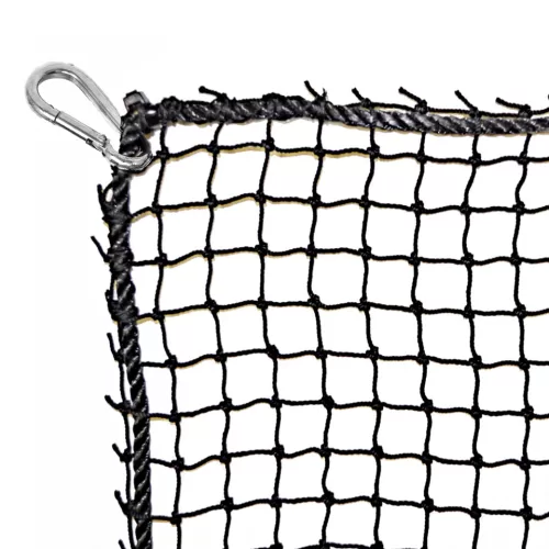 Example of a #18 3/4" Knotted Nylon High-Impact Golf Netting Panel