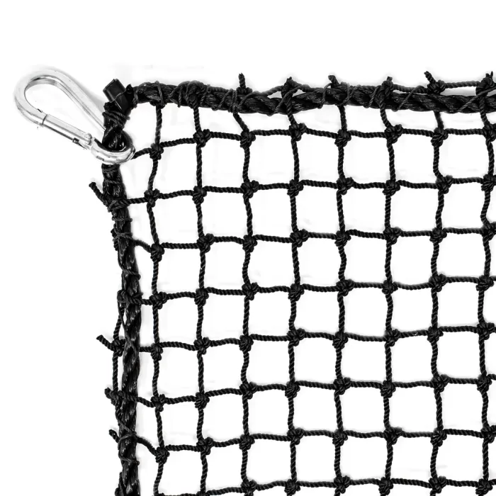 Example of a #24 3/4" Knotted Nylon High-Impact Golf Netting Panel