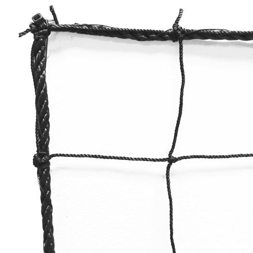 Example of Black #36 4" Knotted Nylon Netting Panel