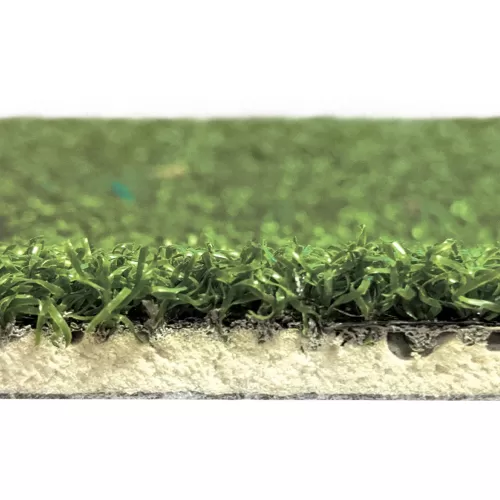 Side Cut-View of Golf Practice Turf Composition