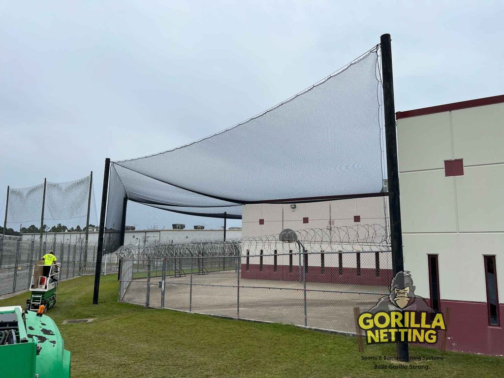 Overhead Contraband Netting Replacement at Wheeler Correctional Facility